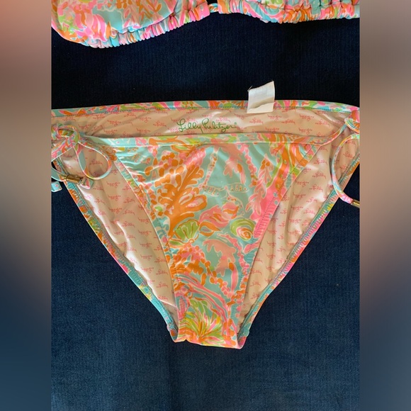 Lilly Pulitzer Womens bikini swimsuit 2-piece size small - Picture 2 of 13